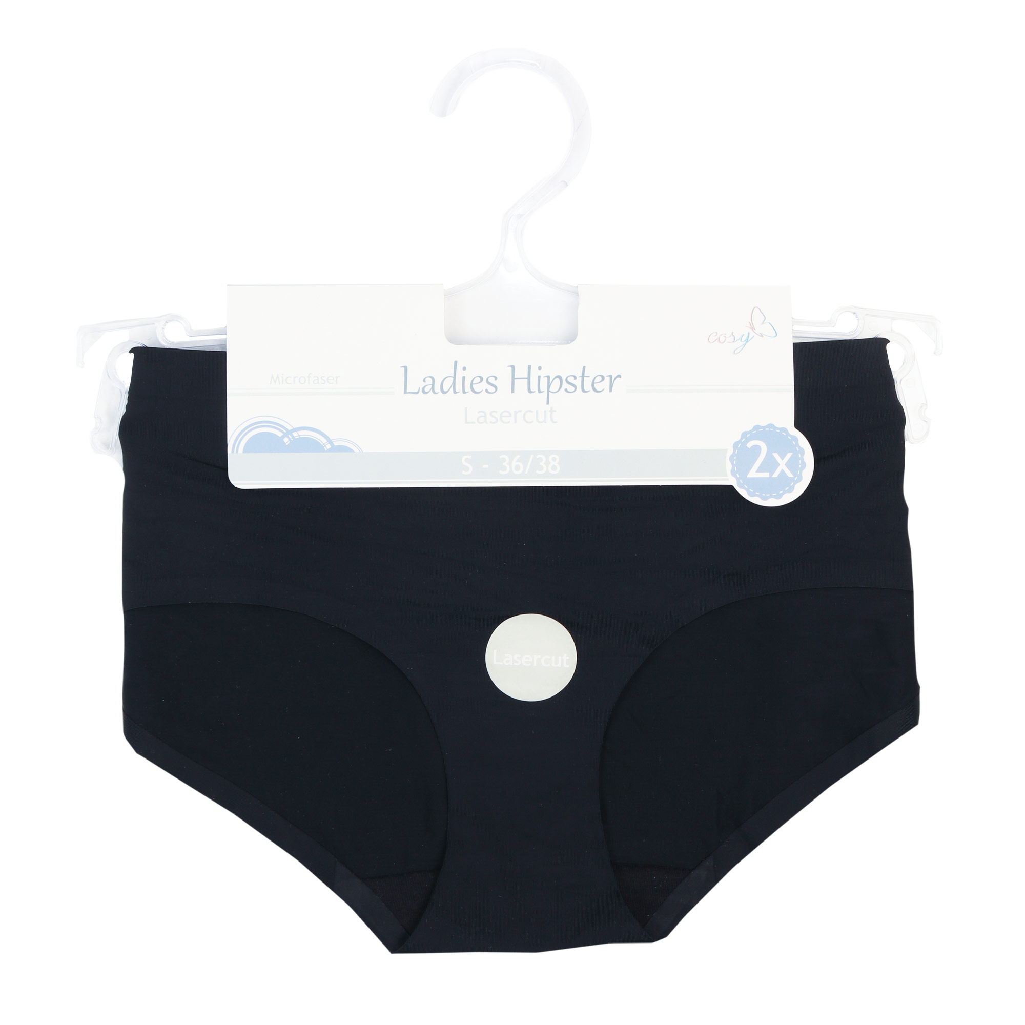 Damen-Hipster-2er-Pack-Lasercut-Lurex