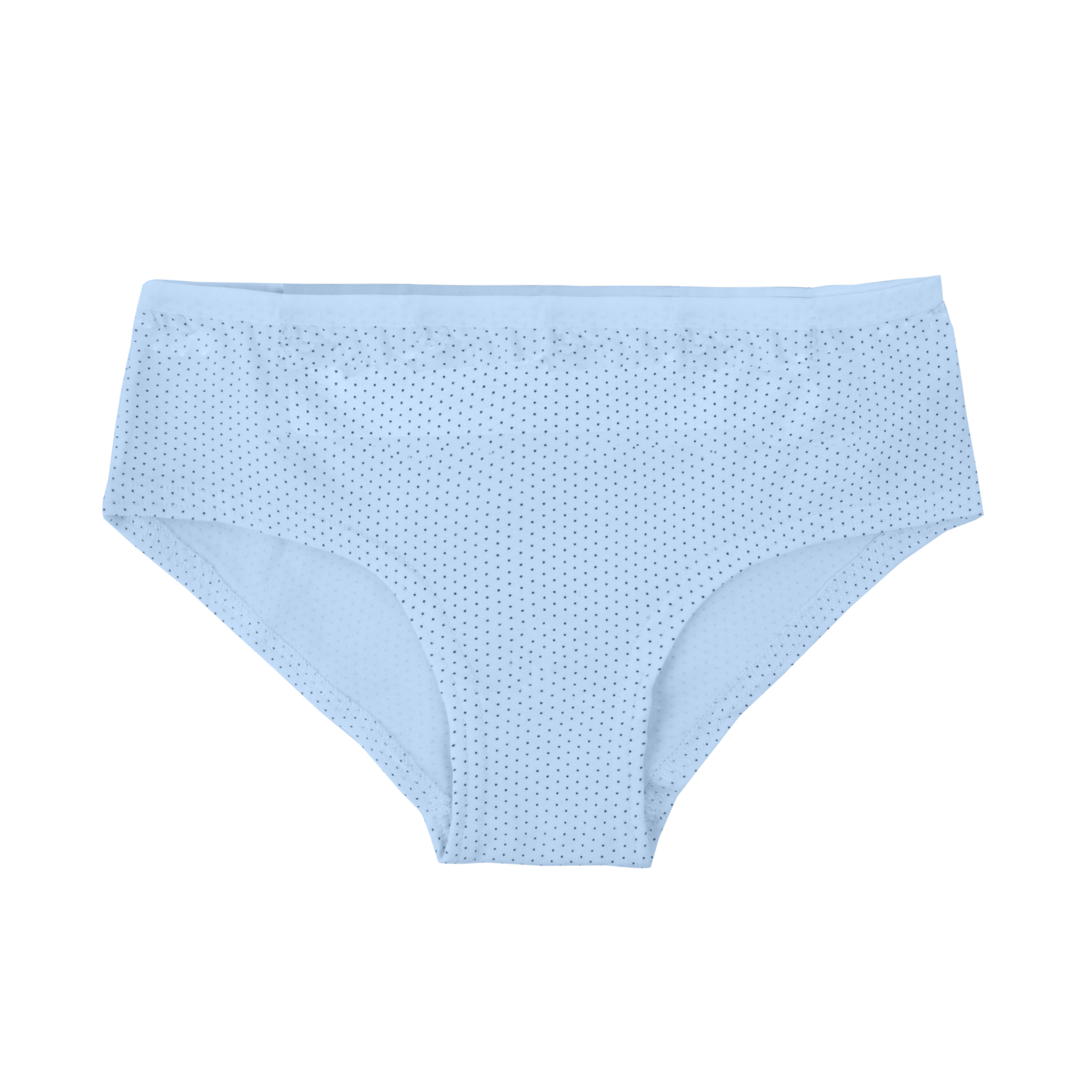 Damen-Panty-2er-Pack-BW-EL-gepunktet