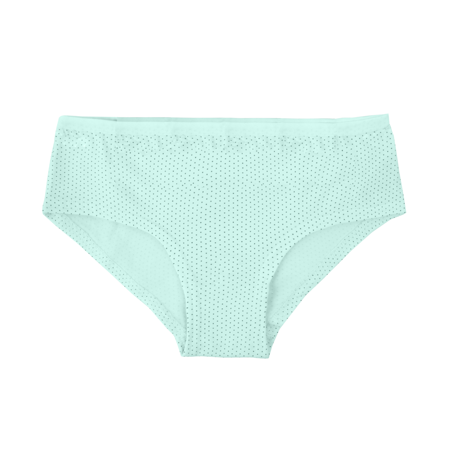 Damen-Panty-2er-Pack-BW-EL-gepunktet