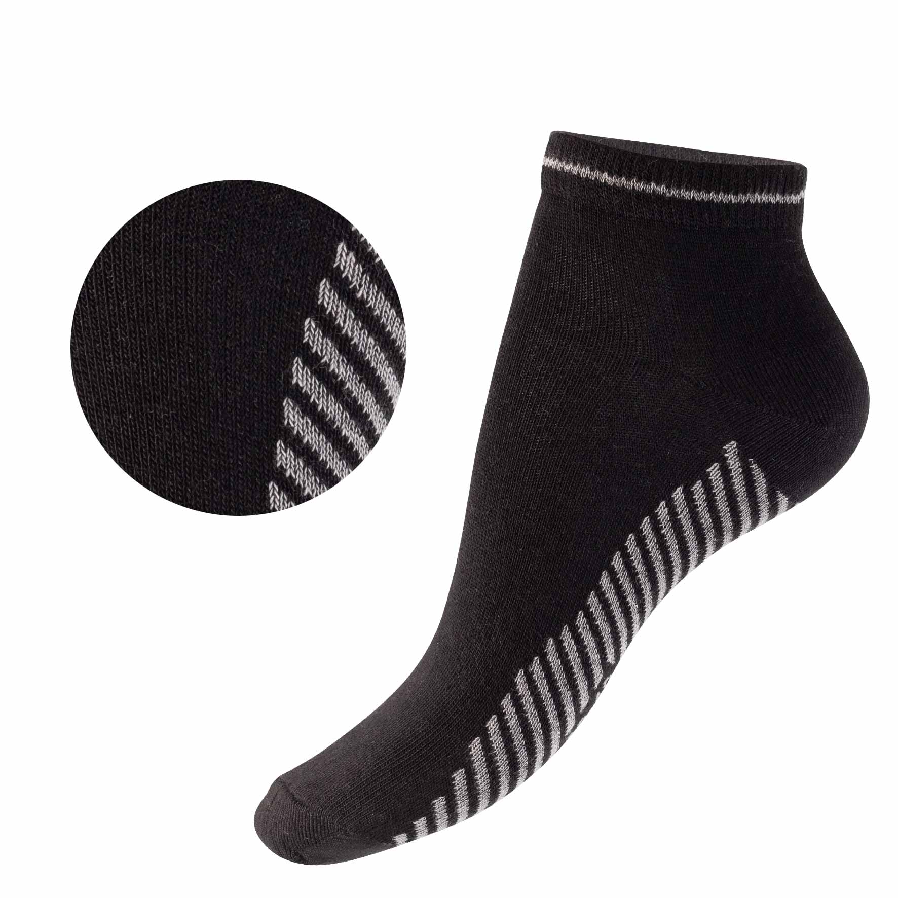 Herren-Sneaker-4er-Pack-BW-EL-gestreifte-Sohle