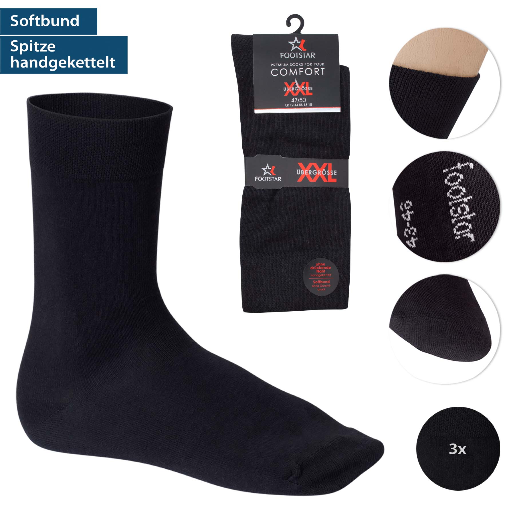 Herren-Socken-XXL-3er-Pack-BW-EL-handgekettelt
