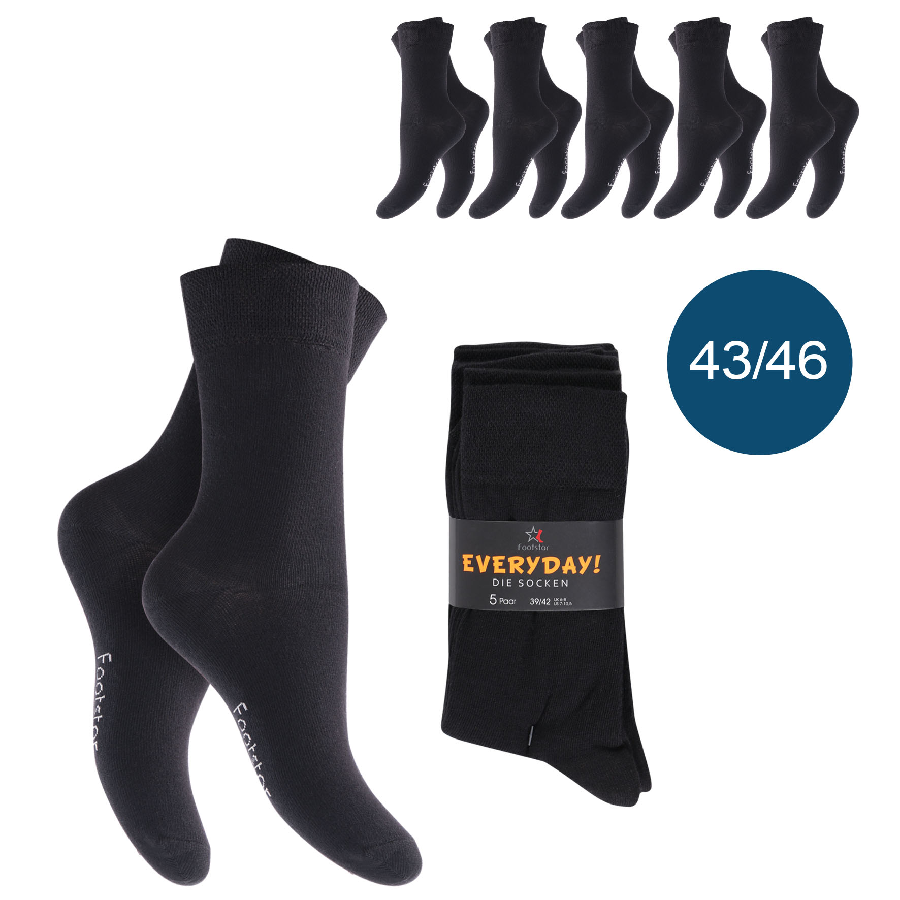 Herren-Socken-5er-Pack-43-46-BWL-EL