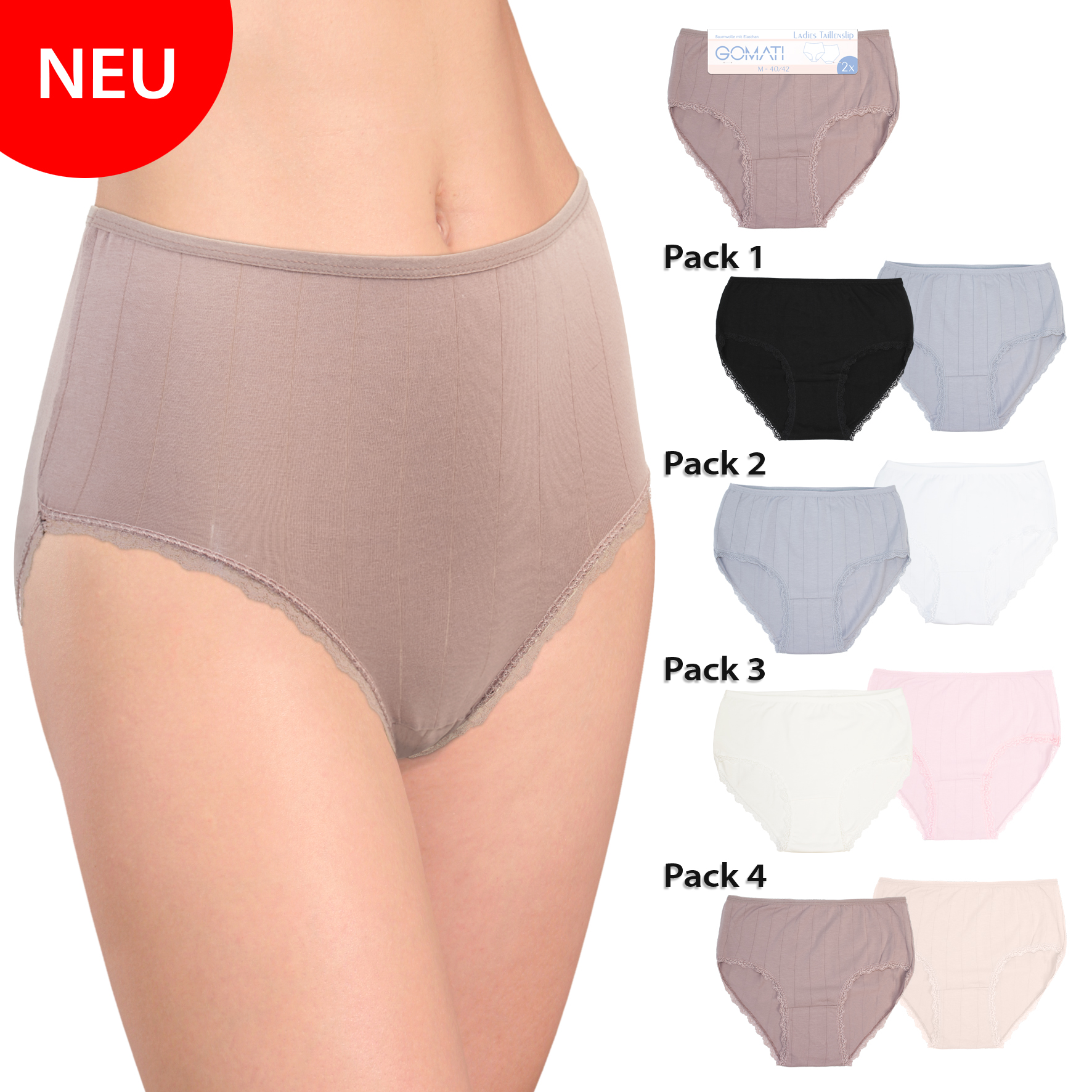 Damen-Taillenslip-2er-Pack-BW-EL-Basic