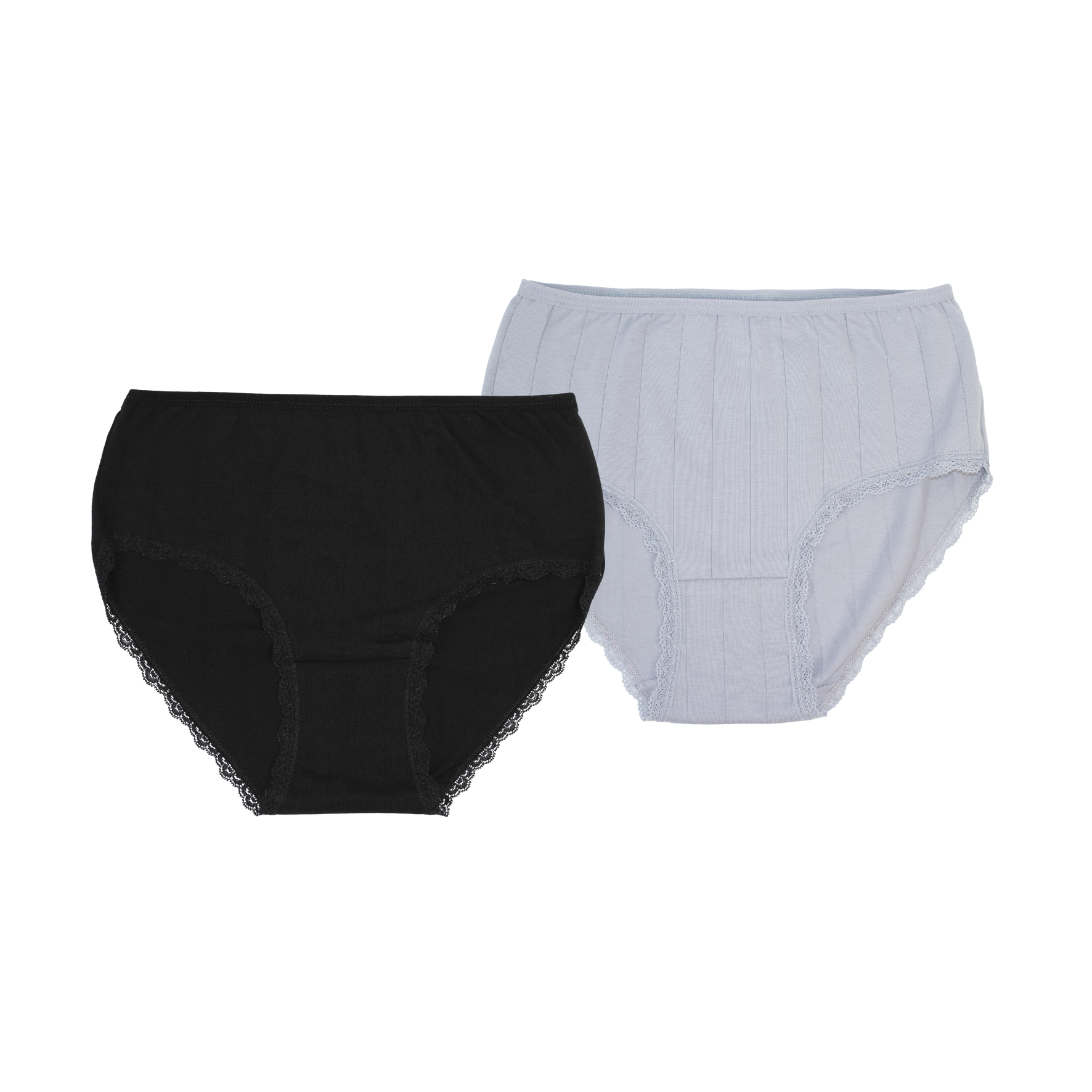 Damen-Taillenslip-2er-Pack-BW-EL-Basic