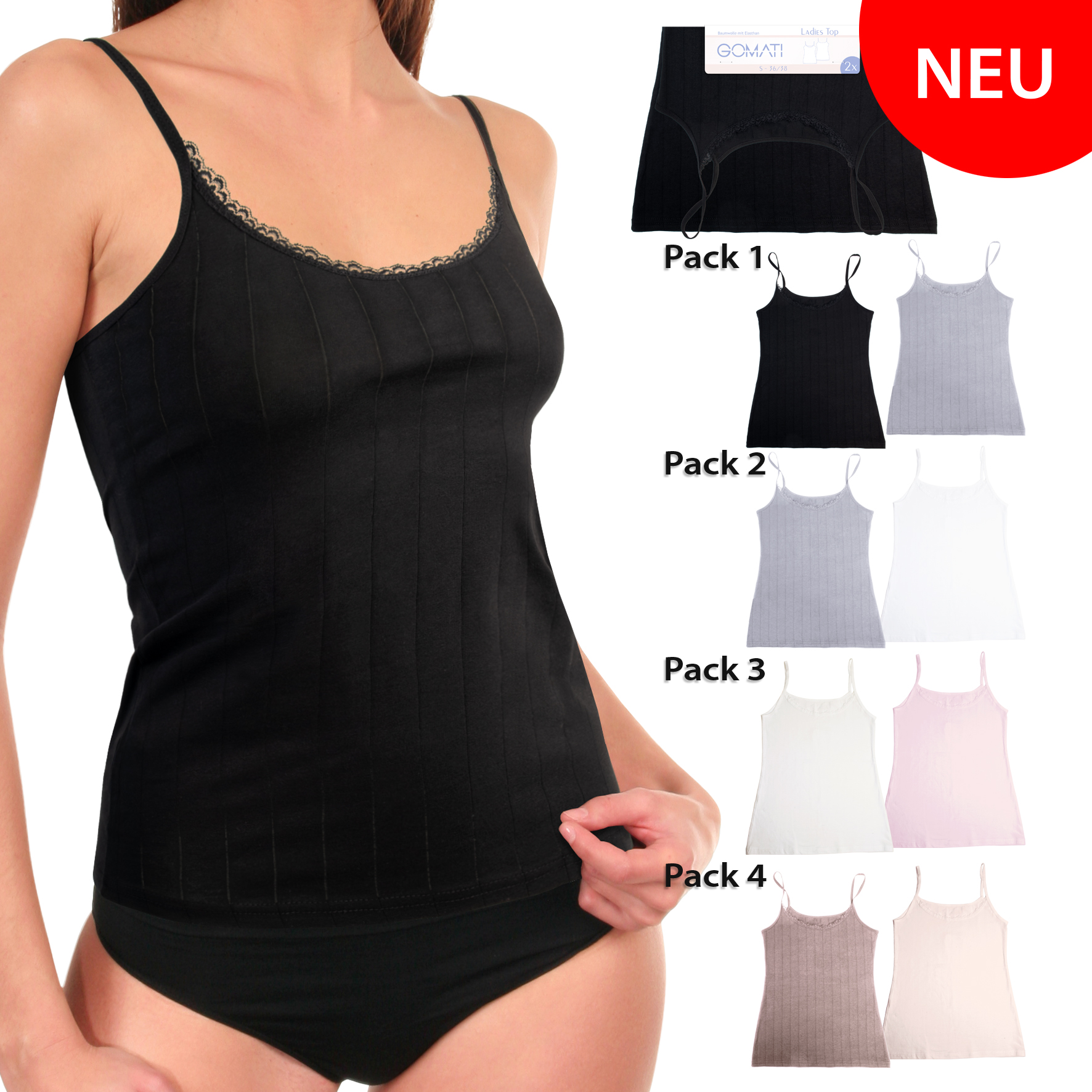 Damen-Spaghetti-Hemd-2er-Pack-Basic