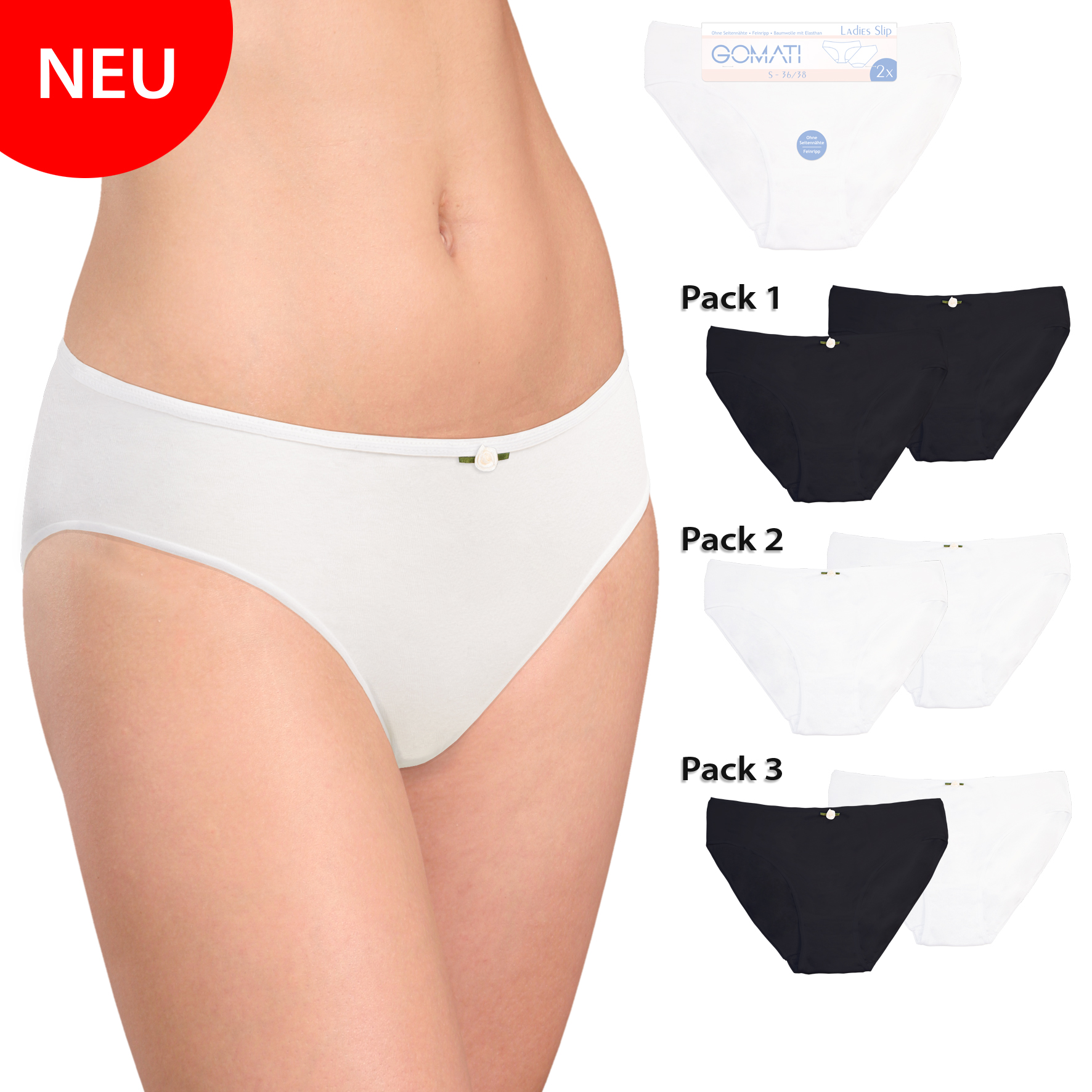 Damen-Bikinislip-2er-Pack-BW-EL-Basic