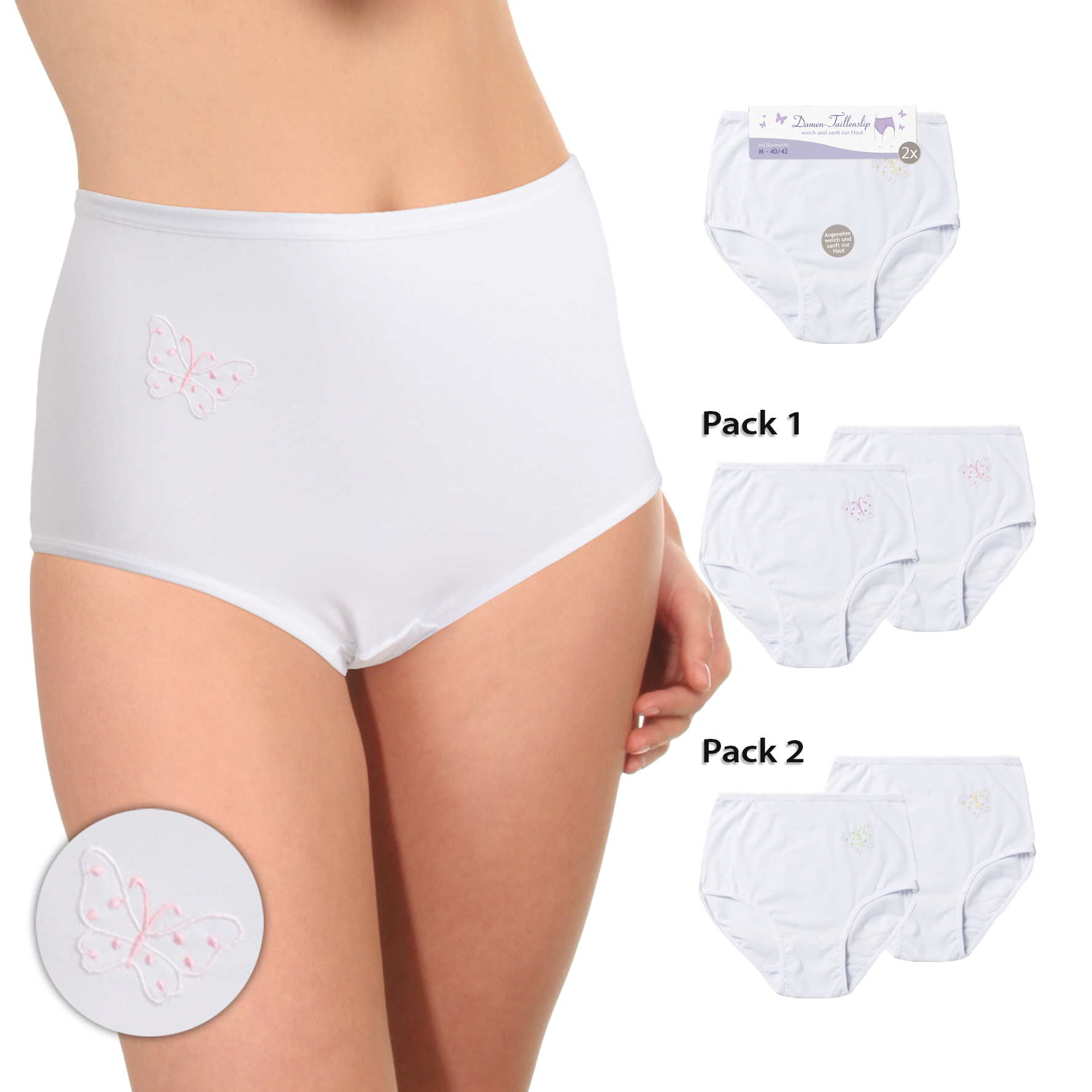 Damen-Taillenslip-2er-Pack-BW-EL-Stickerei