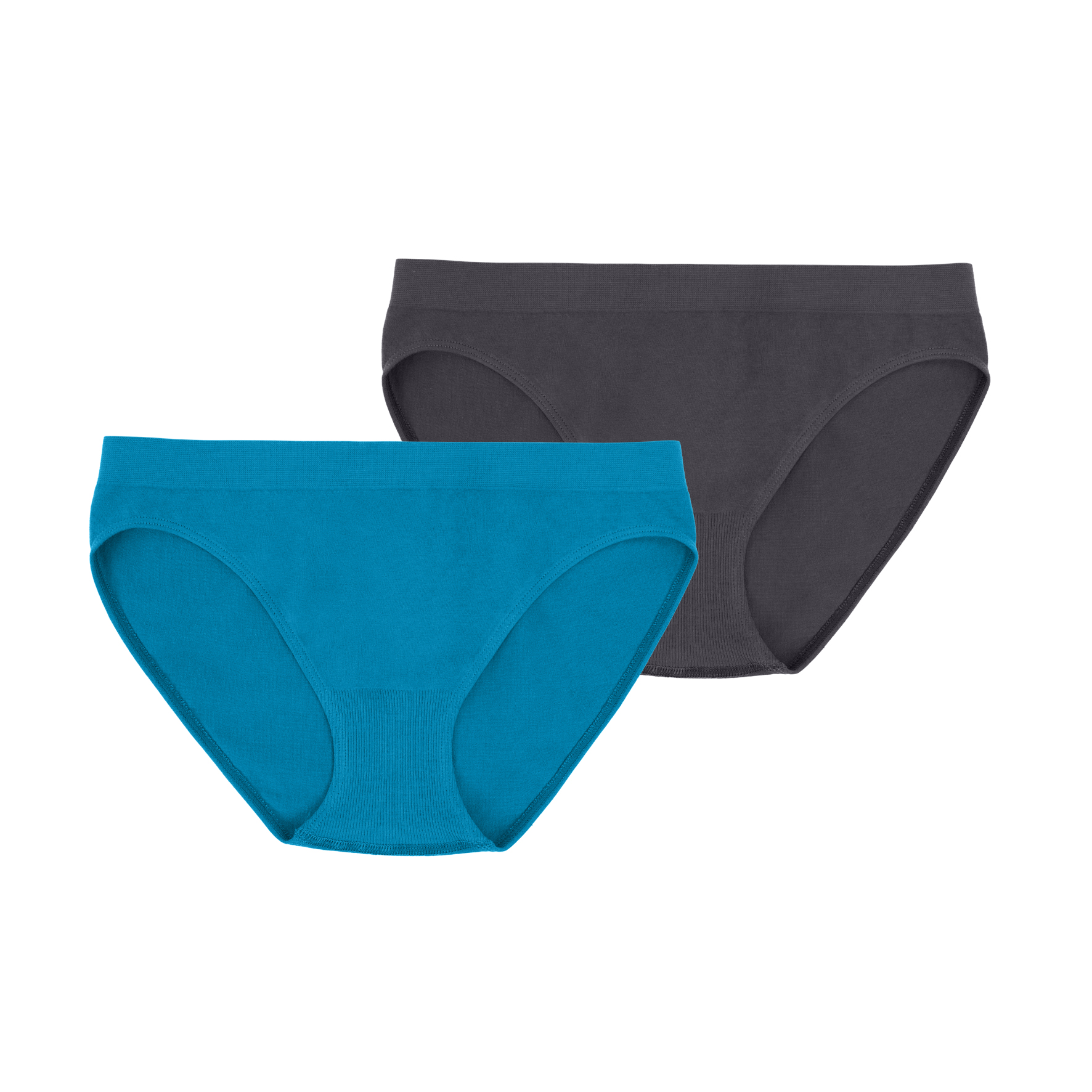 Damen-Bikinislip-2er-Pack-Seamless-Basic
