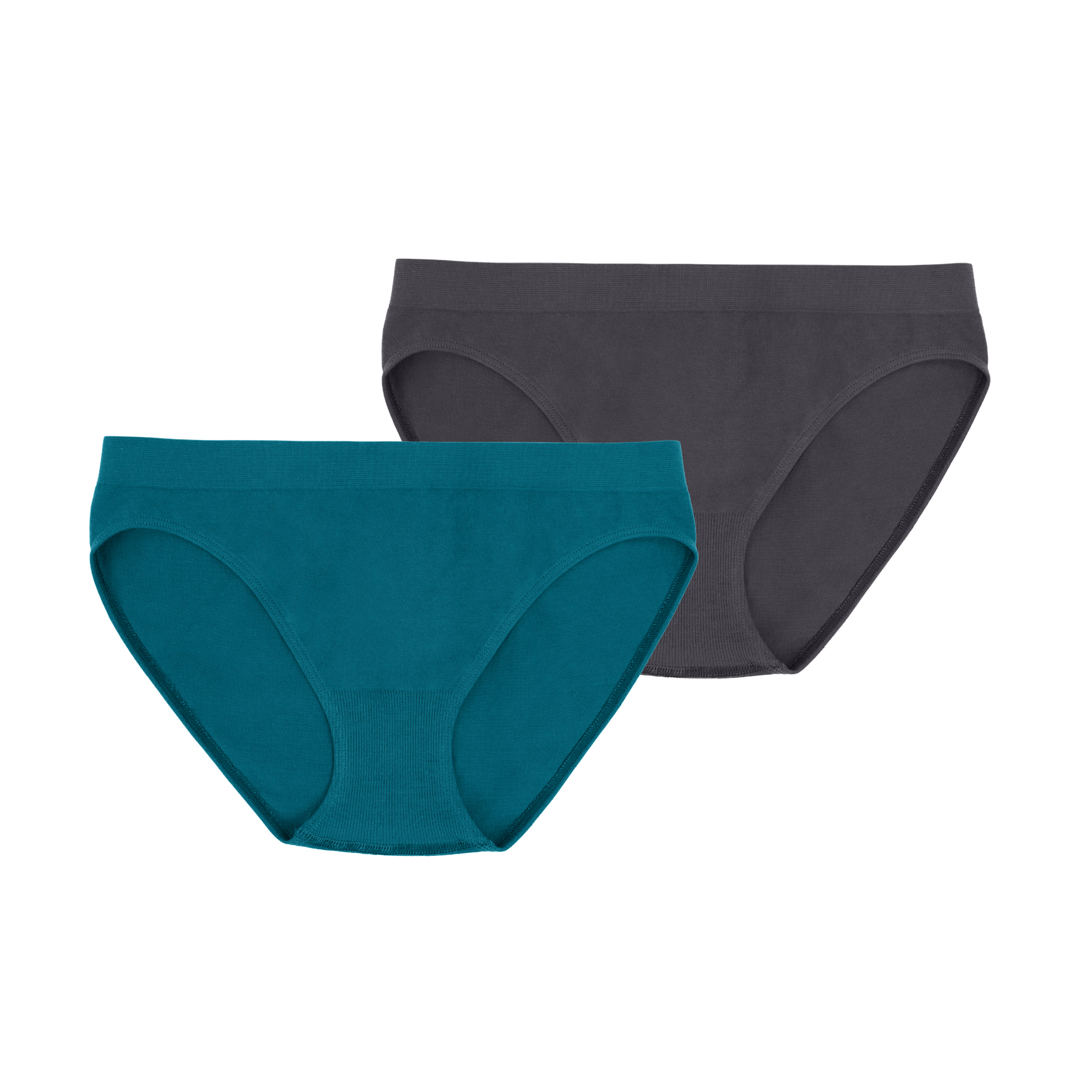 Damen-Bikinislip-2er-Pack-Seamless-Basic