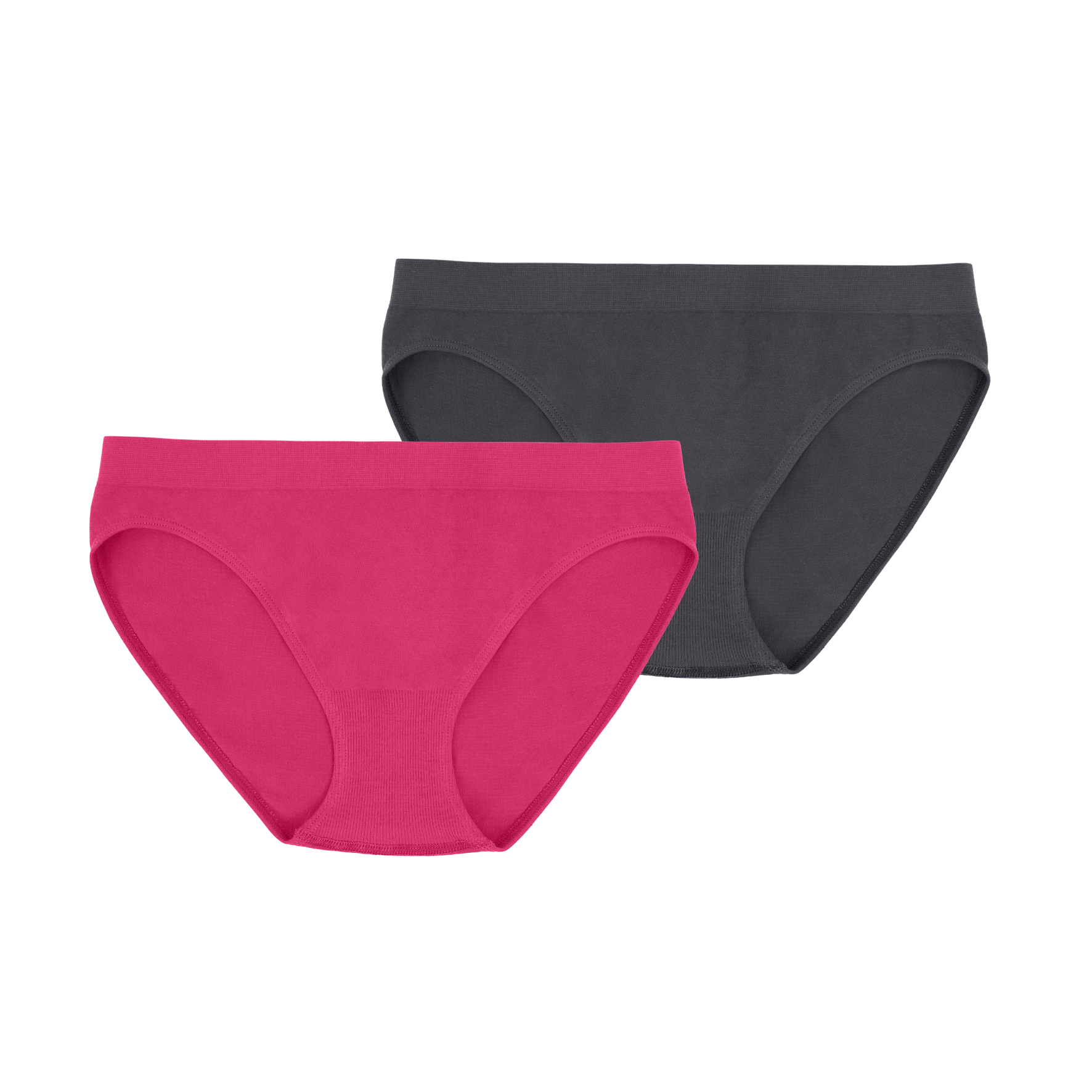 Damen-Bikinislip-2er-Pack-Seamless-Basic