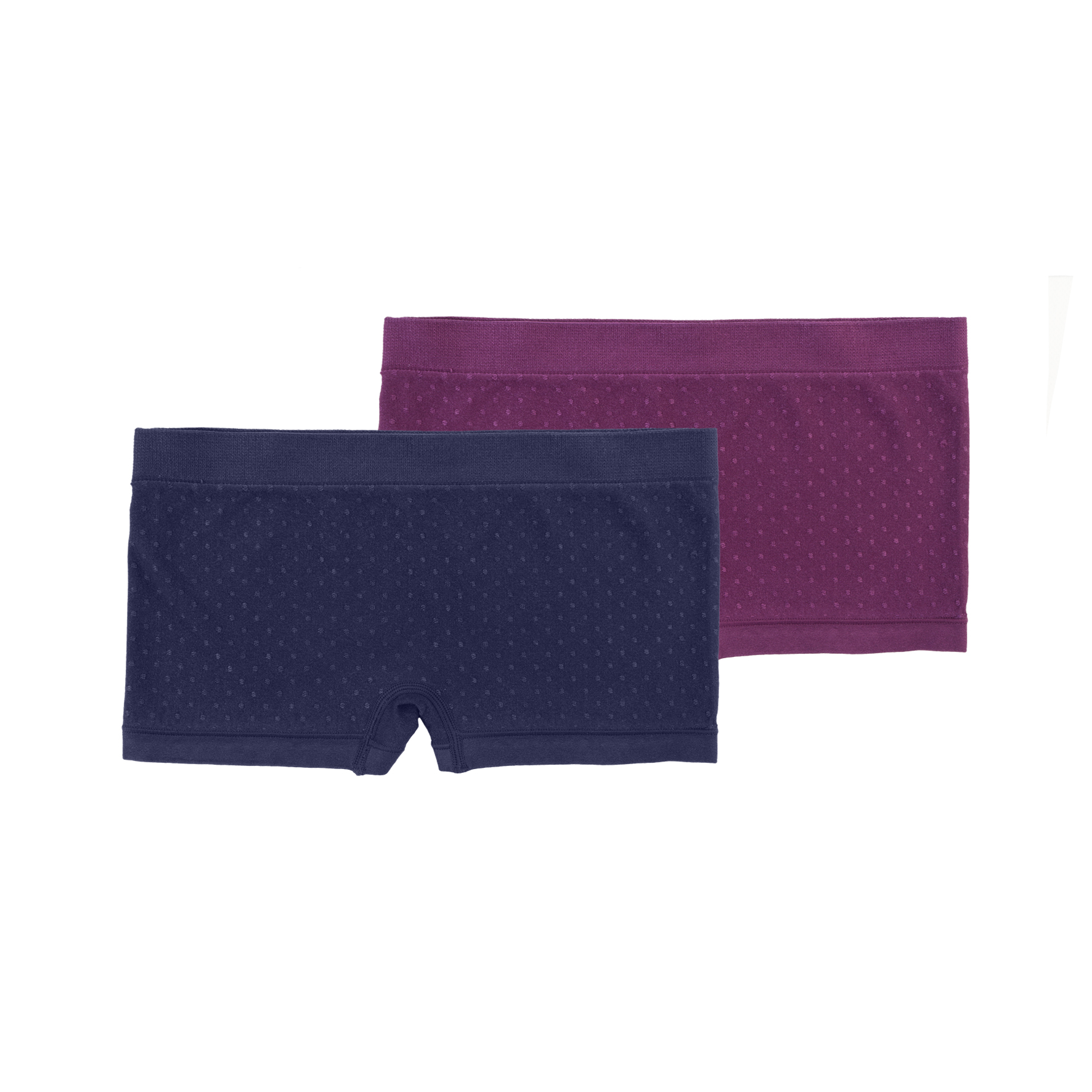 Damen-Pants-2er-Pack-Seamless-gepunktet