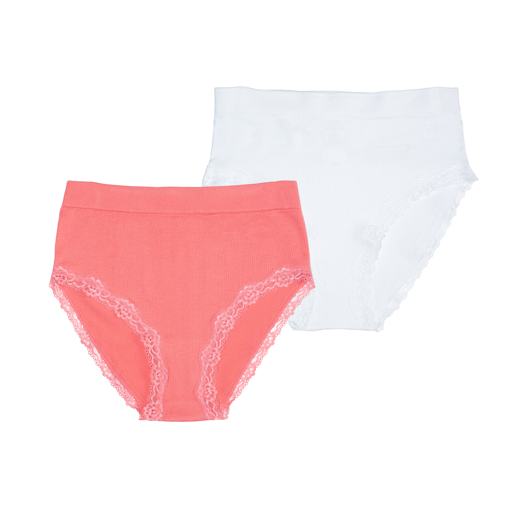 Damen-Taillenslip-2er-Pack-Seamless-Spitze