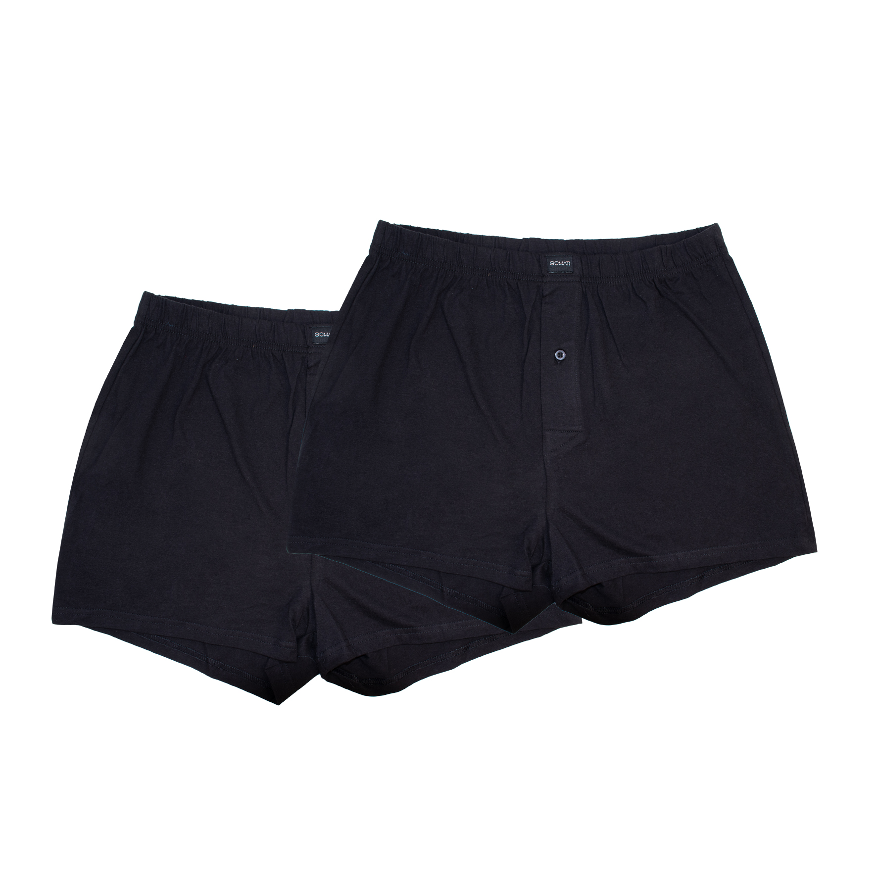 Herren-Boxershorts-2er-Pack-Single-Jersey