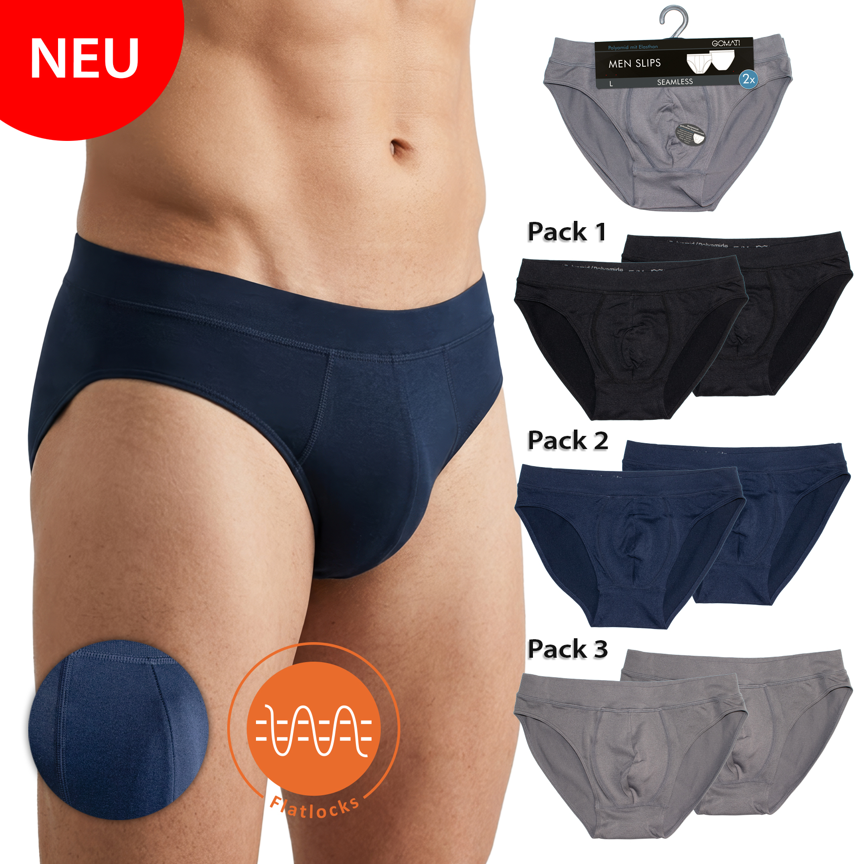Herren-Slip-2er-Pack-Seamless-Spezial-Suspensoriu