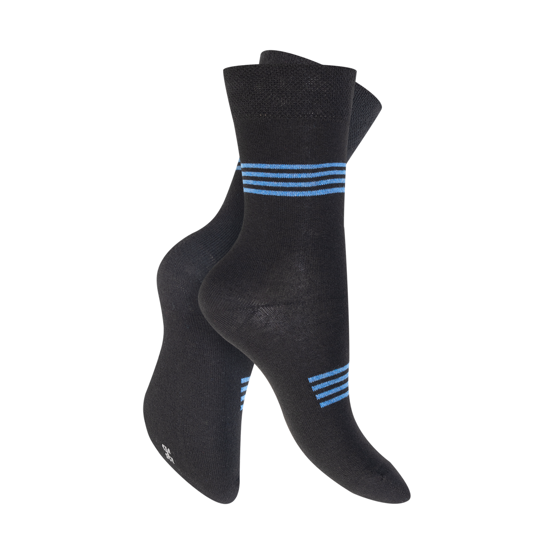 Damen-Socken-5er-Pack-BW-EL-Streifen-Design