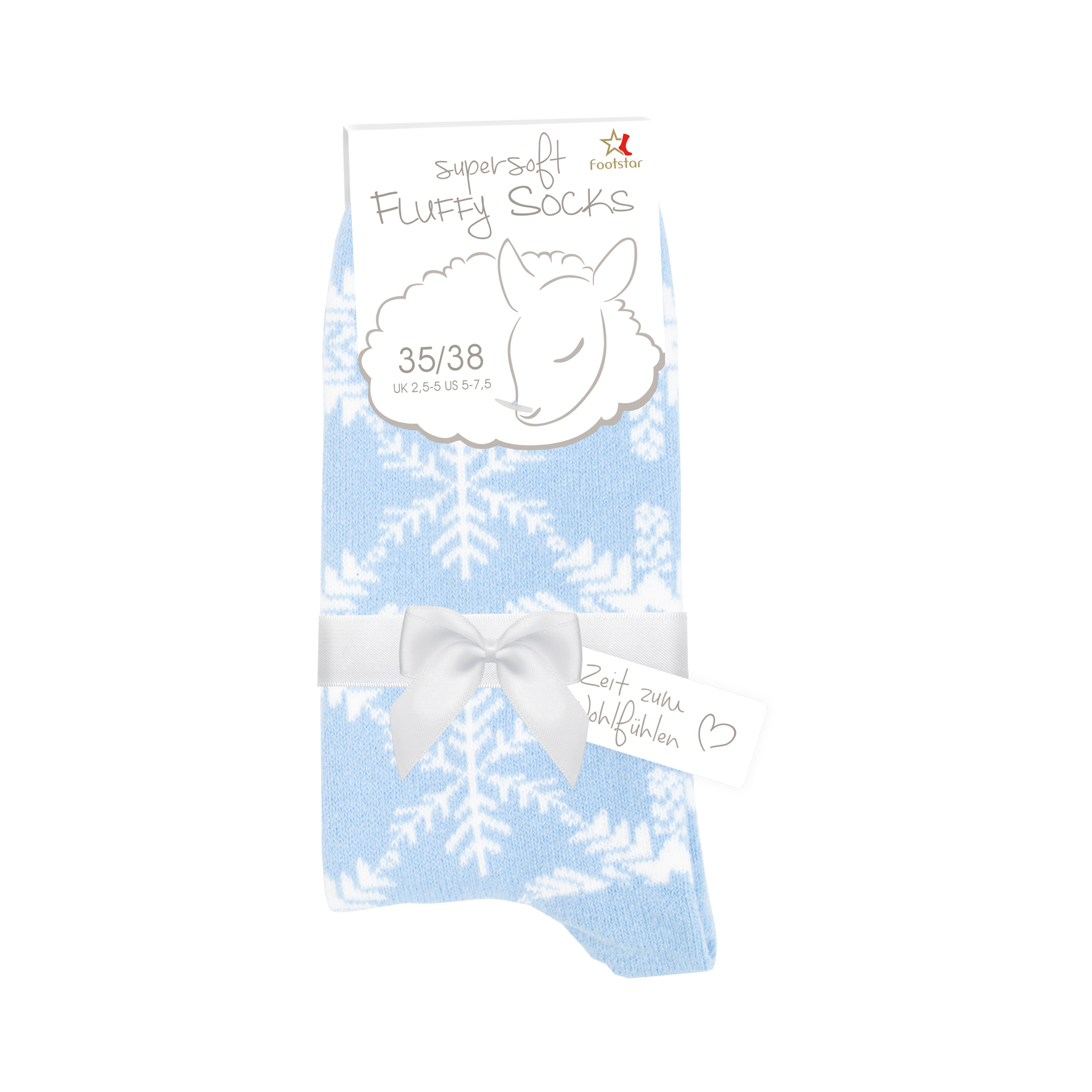 Damen-Flauschsocken-2er-Pack