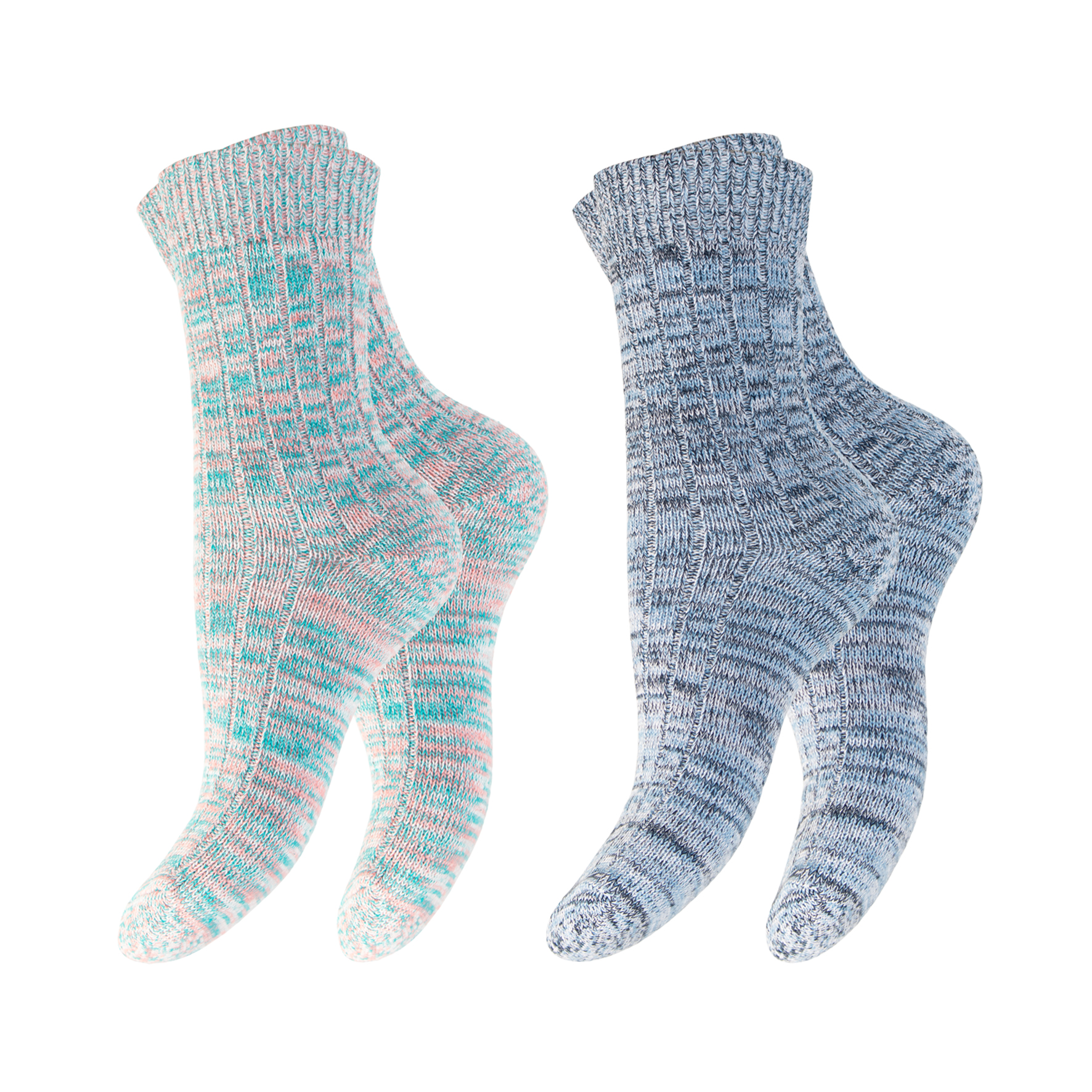 Damen-Bunte-Socken-2er-Pack-BW-EL