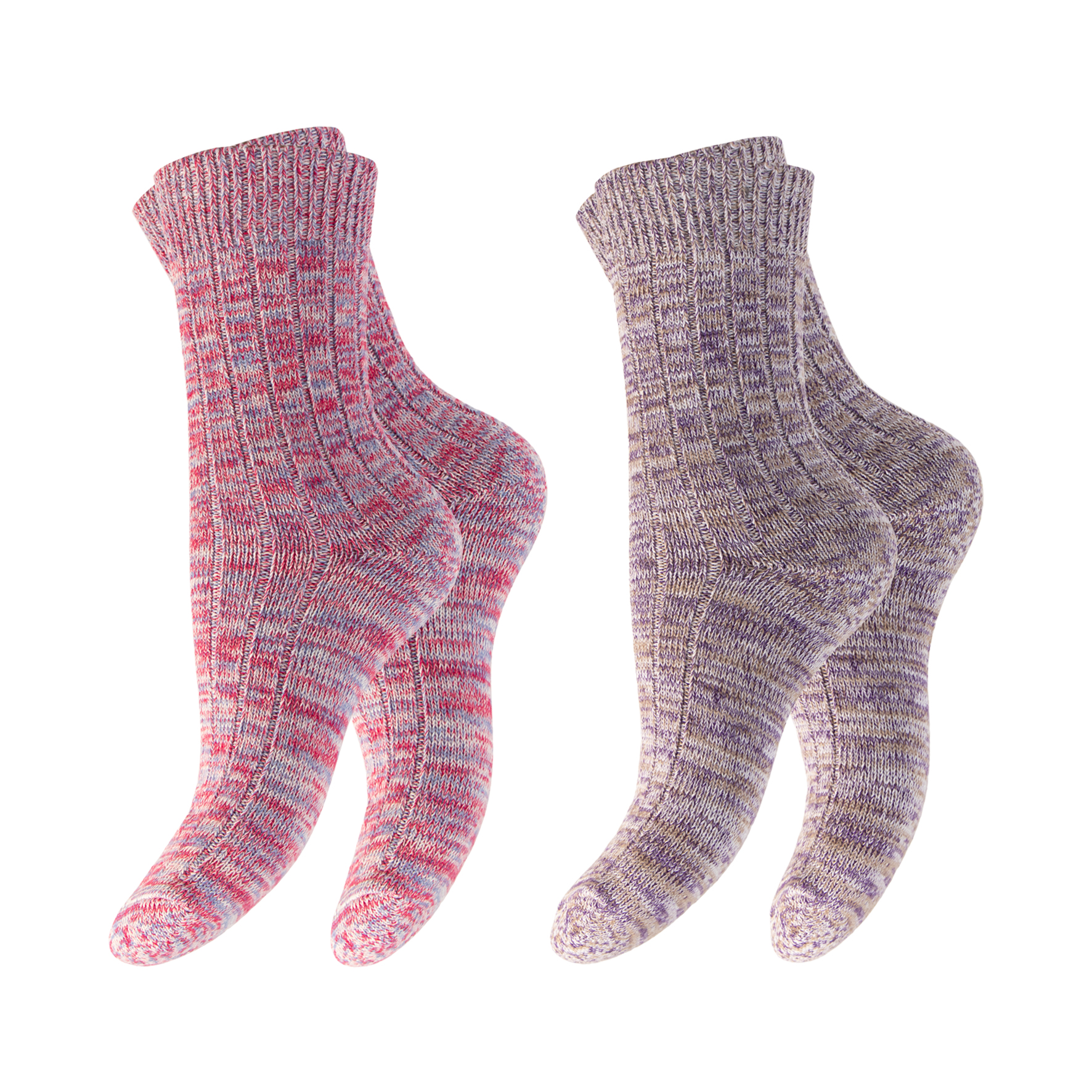 Damen-Bunte-Socken-2er-Pack-BW-EL