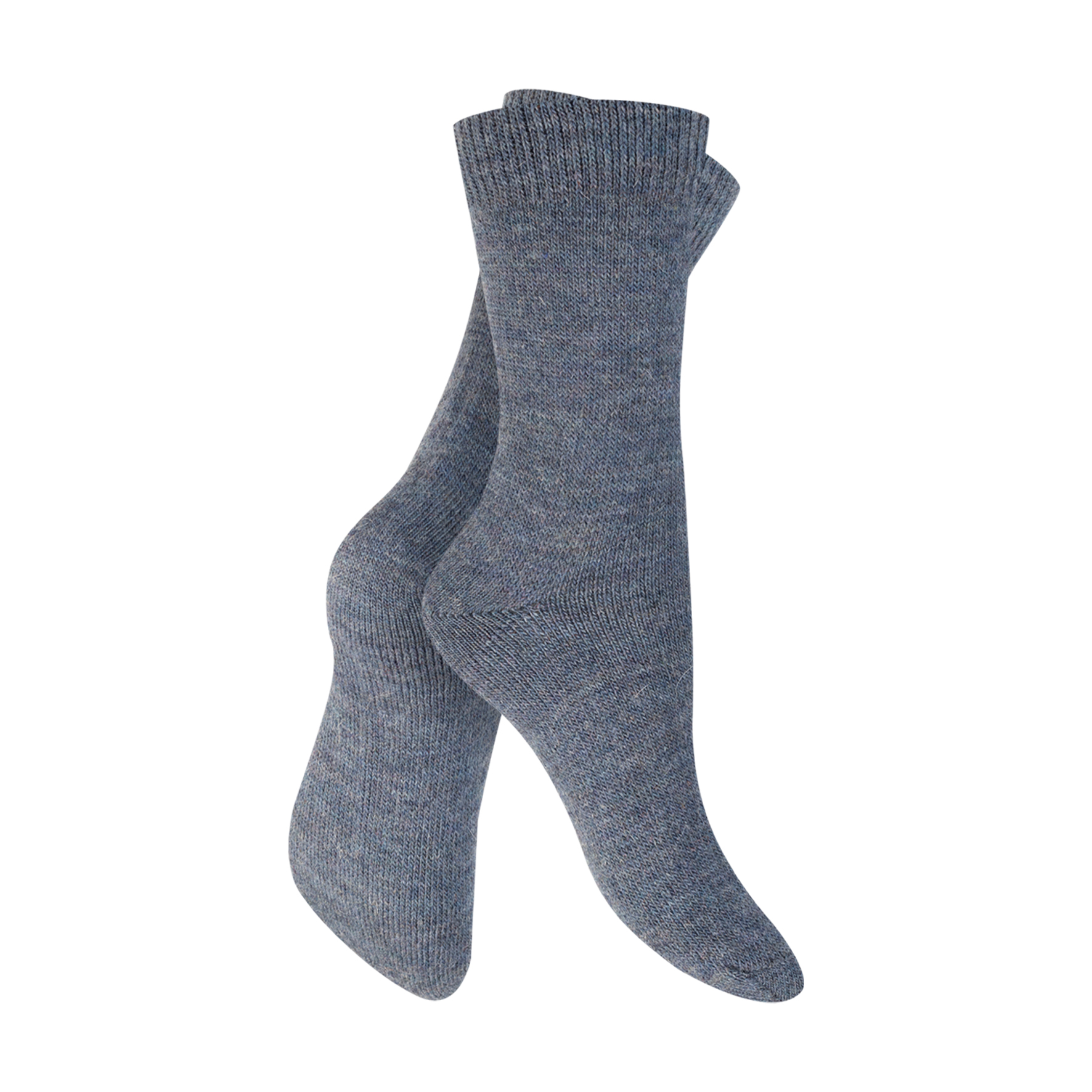 Unisex-Wollsocken-2er-Pack-mit-Schafs--Alpakawolle