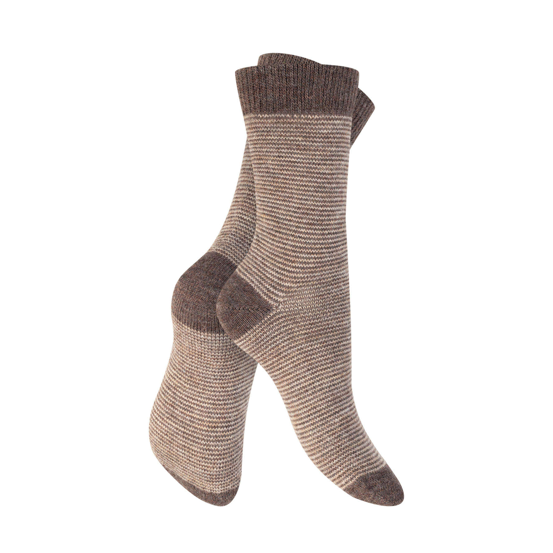 Unisex-Wollsocken-2er-Pack-mit-Schafs--Alpakawolle