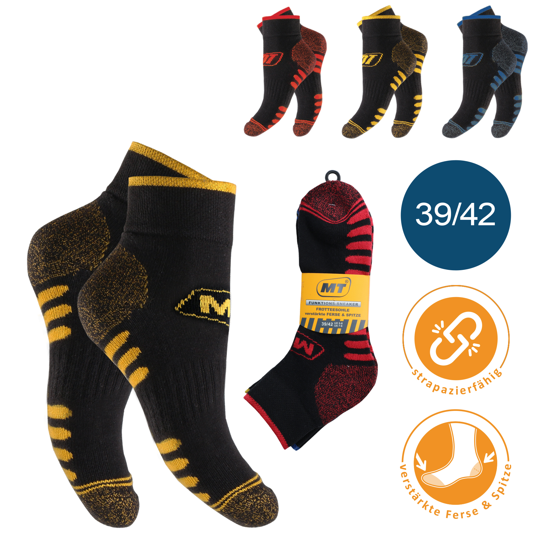 Herren-Kurzschaftsocken-3er-Pack-39-42-Frottee