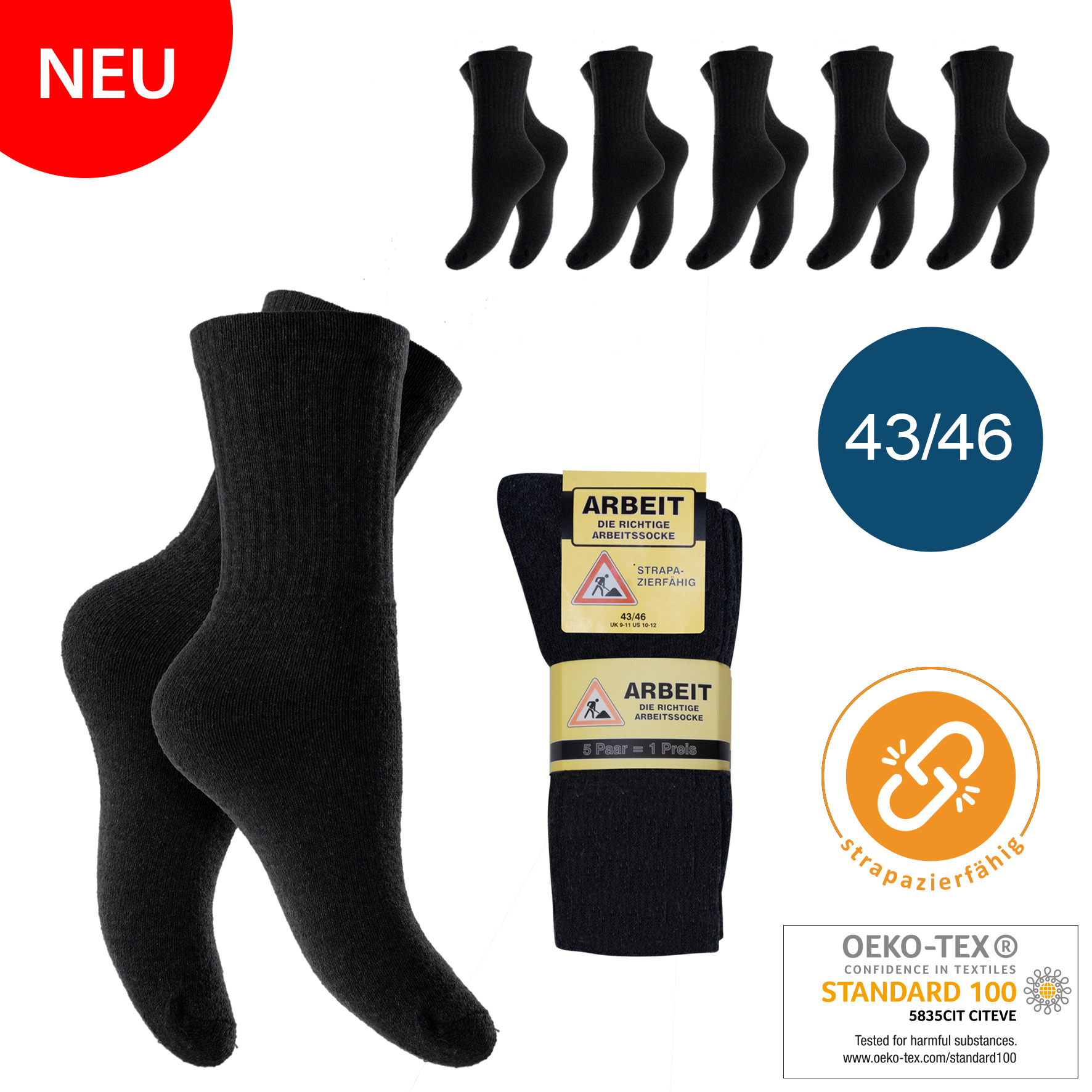 Herren-Arbeitssocken-5er-Pack-43-46