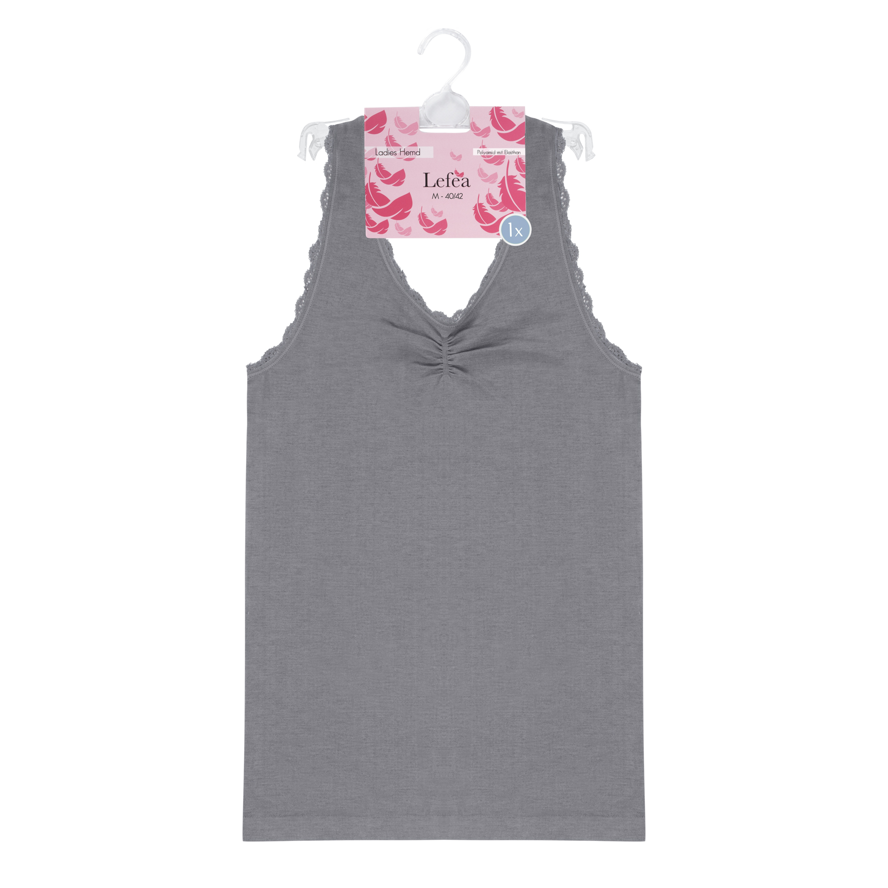 Damen-Hemd-einzeln-Seamless-Spitze-40-42