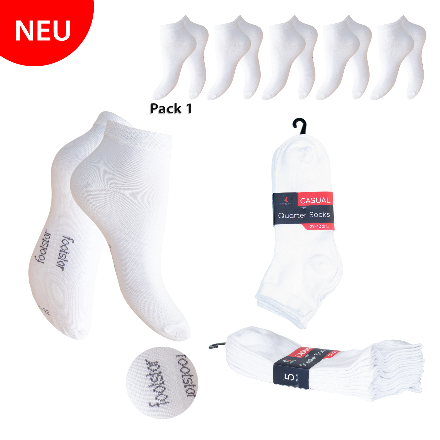 Sneak-it-Kurzschaft-5er-Pack
