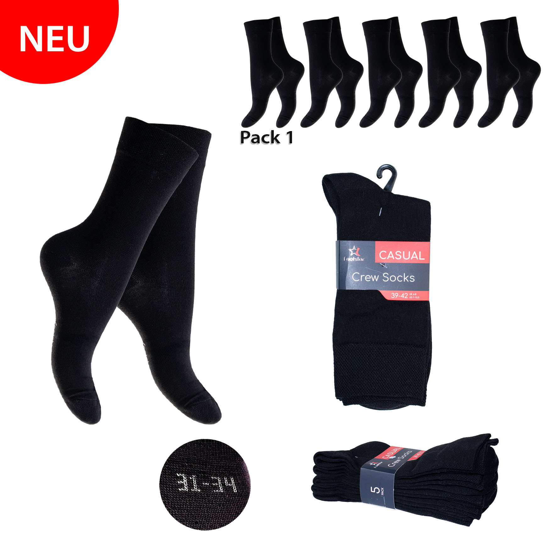 Everyday!-Socken-5er-Pack