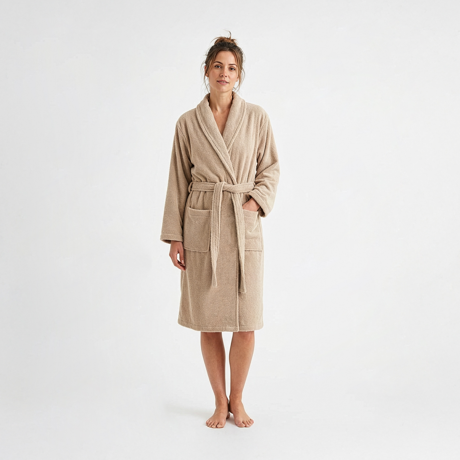 Unisex-Bademantel-(Kimono)