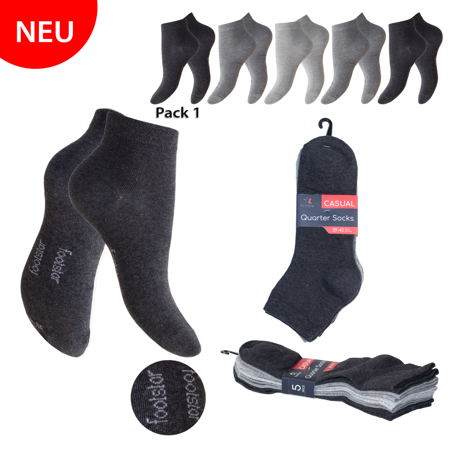 Sneak-it-Kurzschaft-5er-Pack