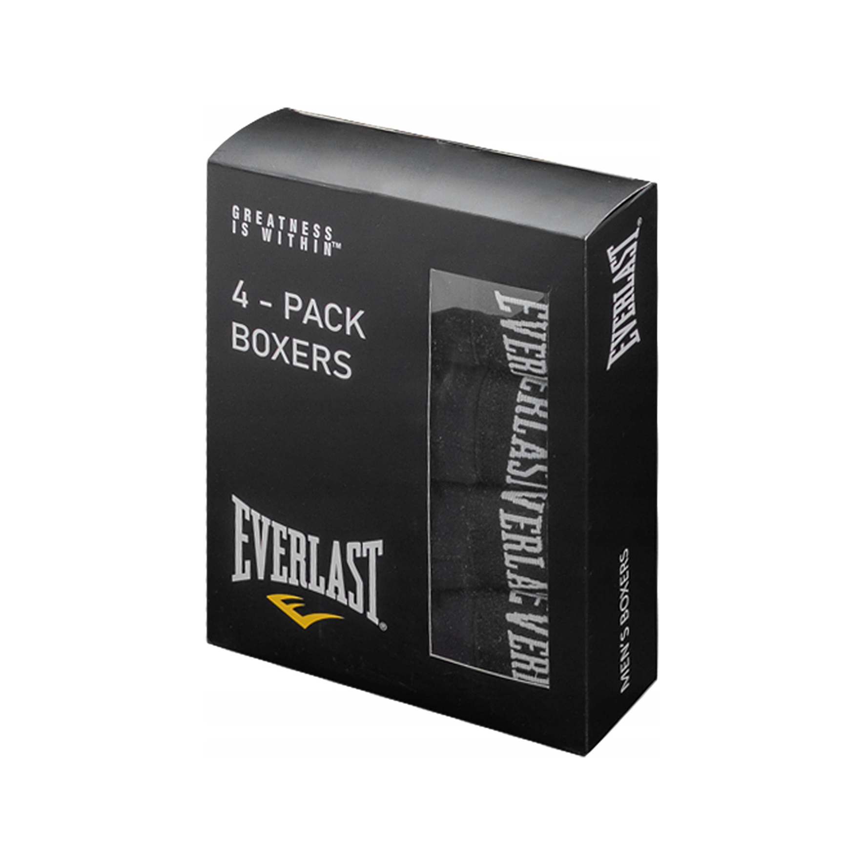 Herren-Pants-Everlast-4er-Pack-BW-EL-Webgummi-uni