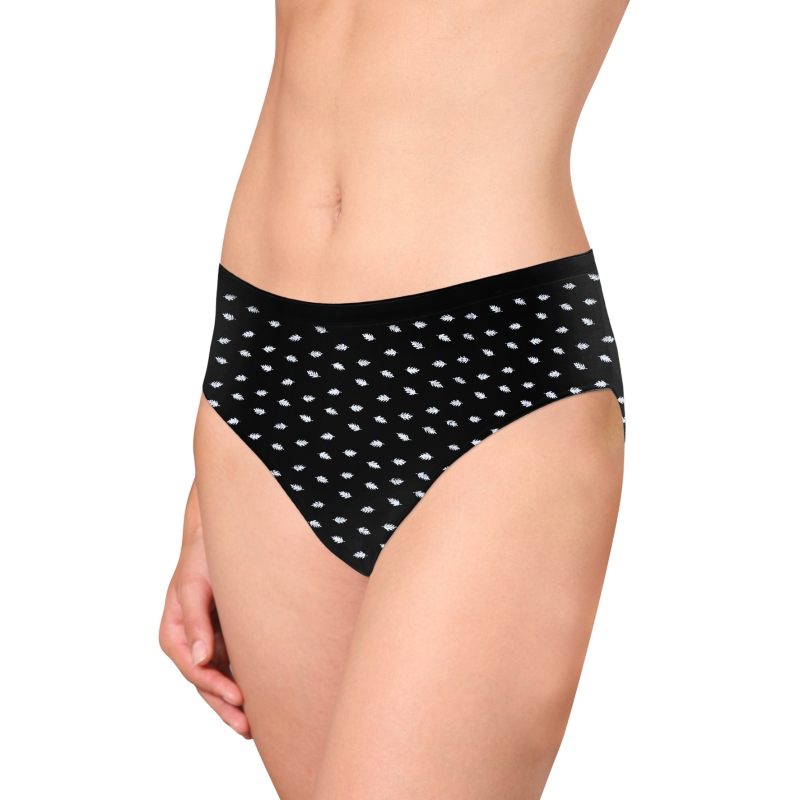 Damen-Bikinislip-5er-Pack-BW-EL-Blaetter-Sparpack