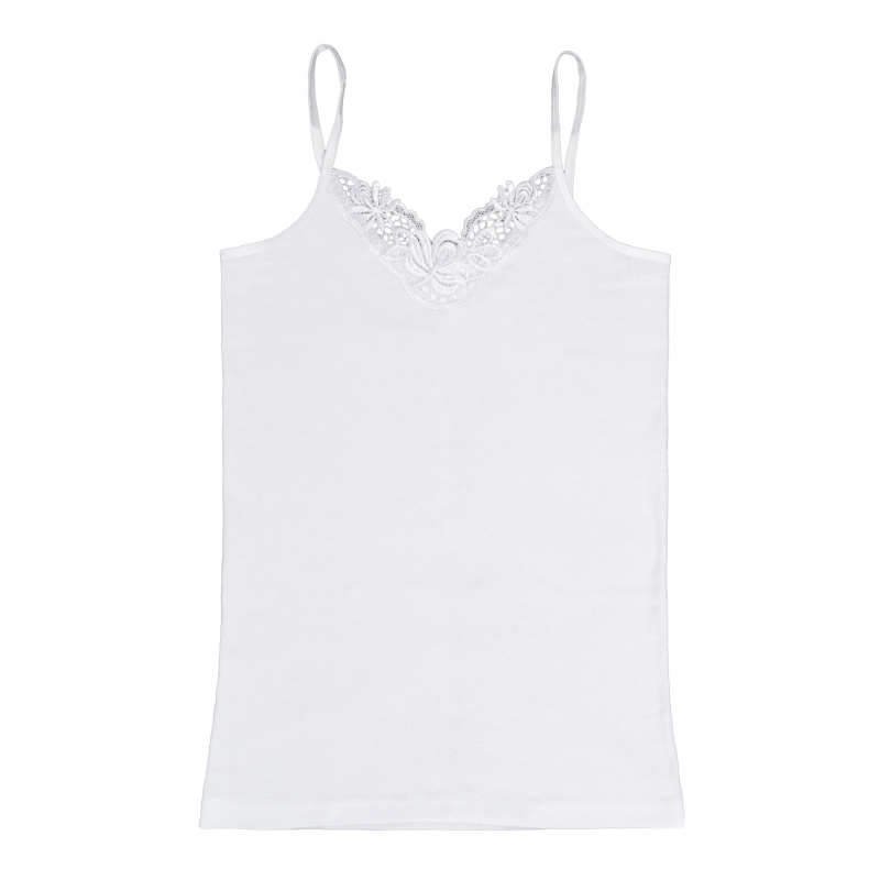 Damen-Spaghetti-Hemd-2er-Pack-gekaemmte-BW-Spitze
