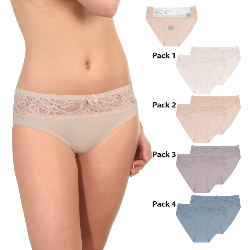 Damen-Bikinislip-2er-Pack-BW-EL-Spitze