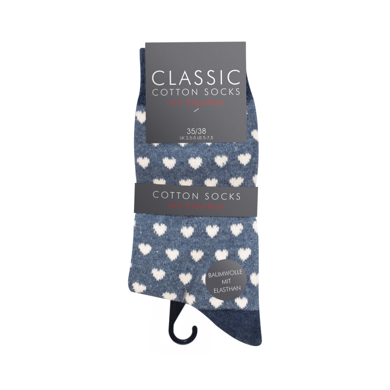 Damen-Socken-5er-Pack-BW-EL-versch~-Designs