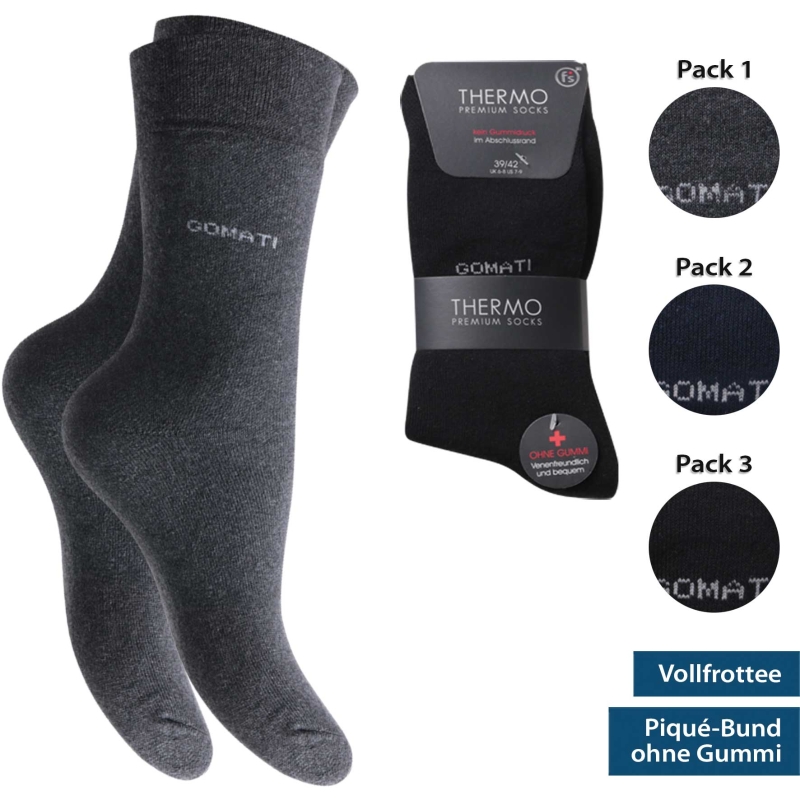Herren-Thermosocken-3er-Pack-BW-PES-Komfortbund