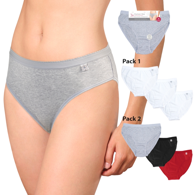 Damen-Slip-3er-Pack