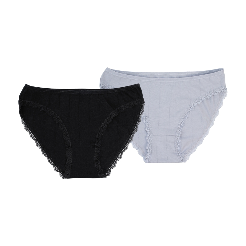 Damen-Bikinislip-2er-Pack-BW-EL-Basic