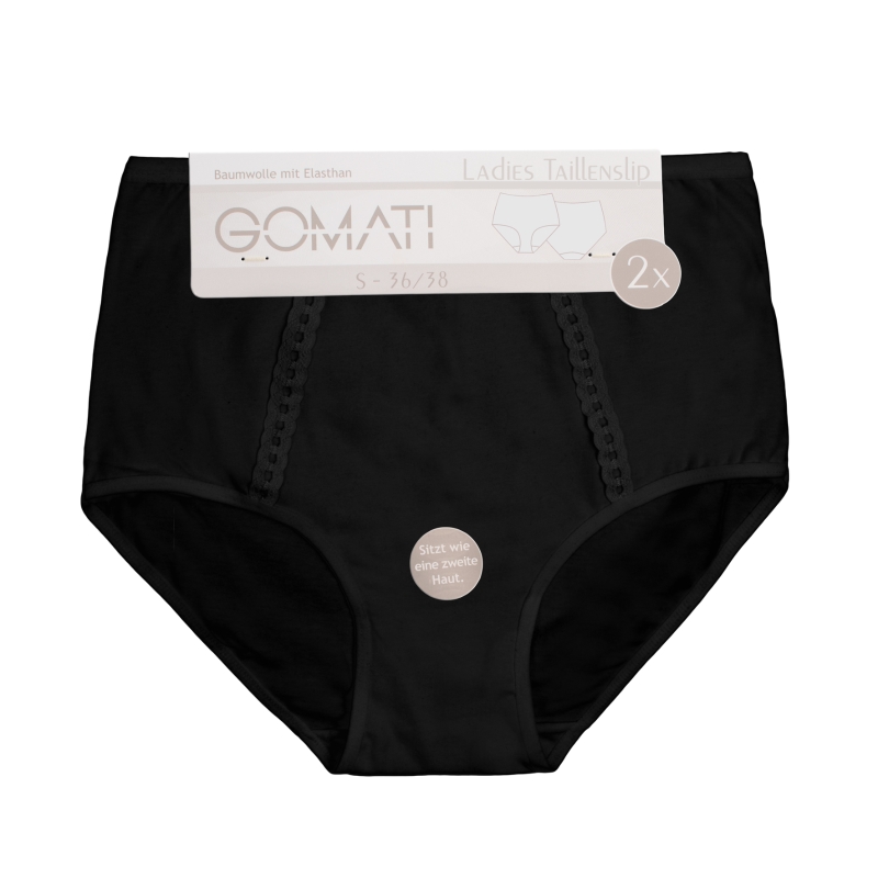 Damen-Taillenslip-2er-Pack-Spitze