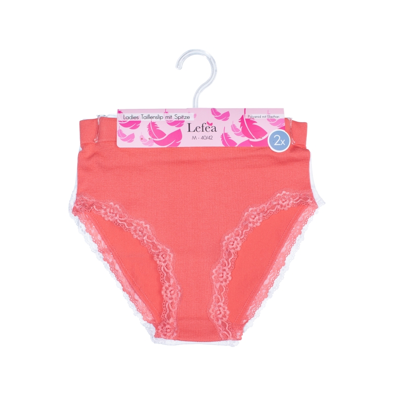 Damen-Taillenslip-2er-Pack-Seamless-Spitze
