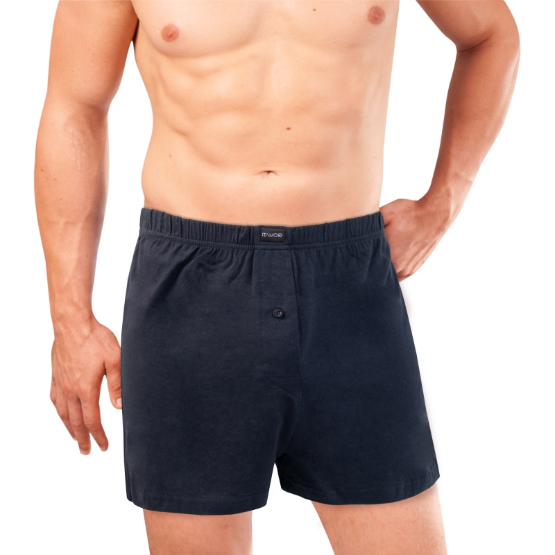 Herren-Boxershorts-2er-Pack-Single-Jersey