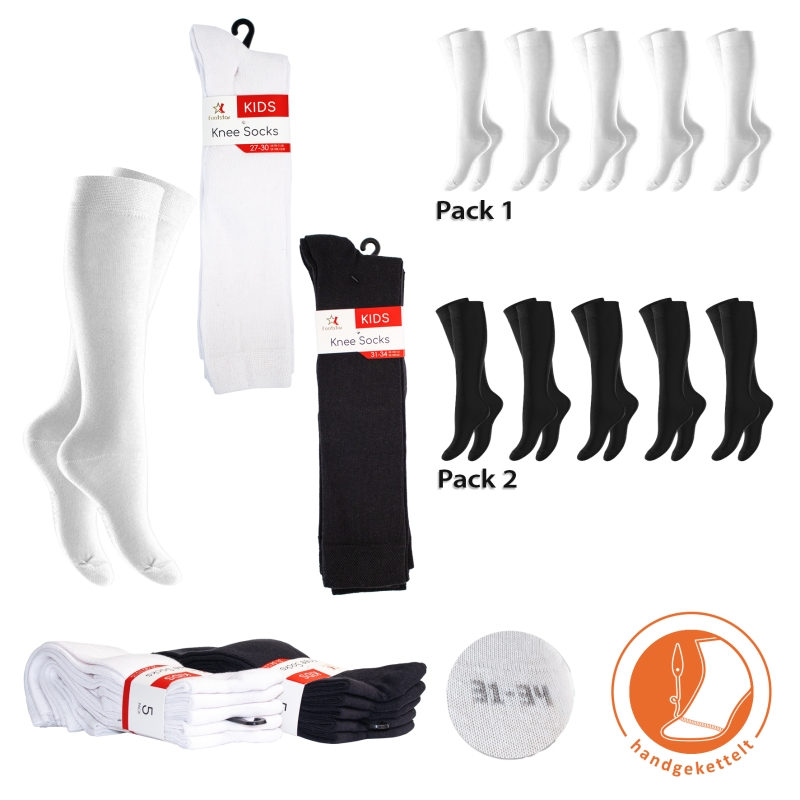 Sneak-it-Kids-Kniestrumpf-5er-Pack