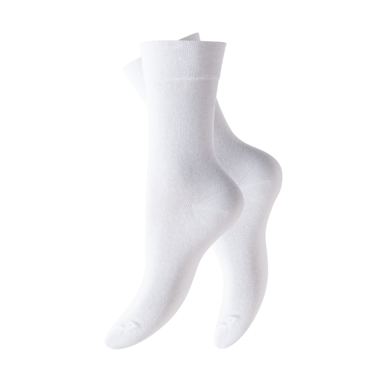 Damen-Socken-4er-Pack-BW-EL-Komfortbund-ohne-Gummi