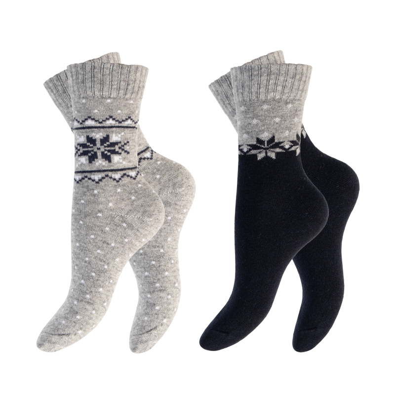 Damen-Softwoll-Socken-2er-pack