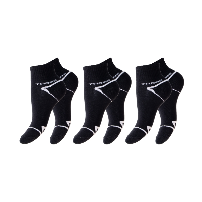Damen-Kurzschaftsocken-3er-Pack-BW-EL-Ripp-Bund
