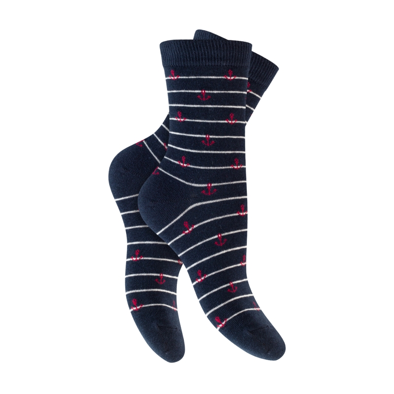 Damen-Socken-5er-Pack-BW-EL-Komfortbund-o~-Gummi
