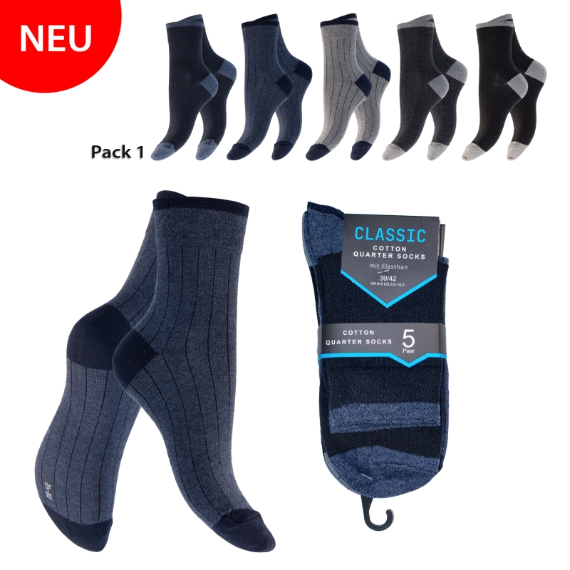 Herren-Kurzschaftsocken-5er-Pack-BW-EL-Piqu~~-Bund