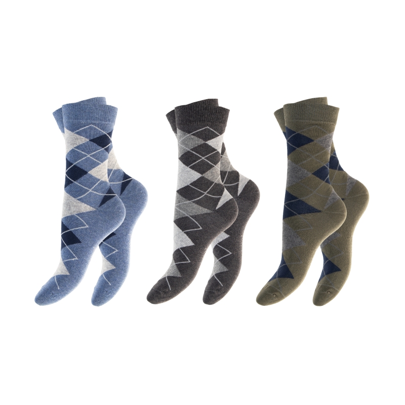 Unisex-Socken-3er-Pack