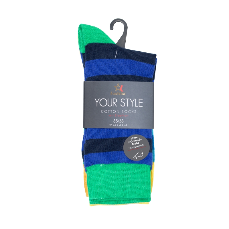 Unisex-Socken-3er-Pack